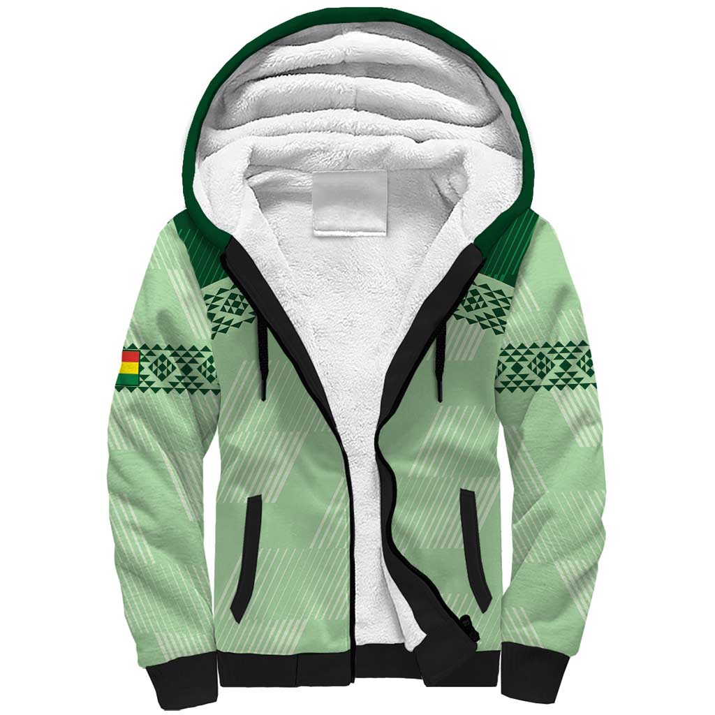 Custom La Verde Bolivia Football Sherpa Hoodie Est 1926 Newest Version - Wonder Print Shop