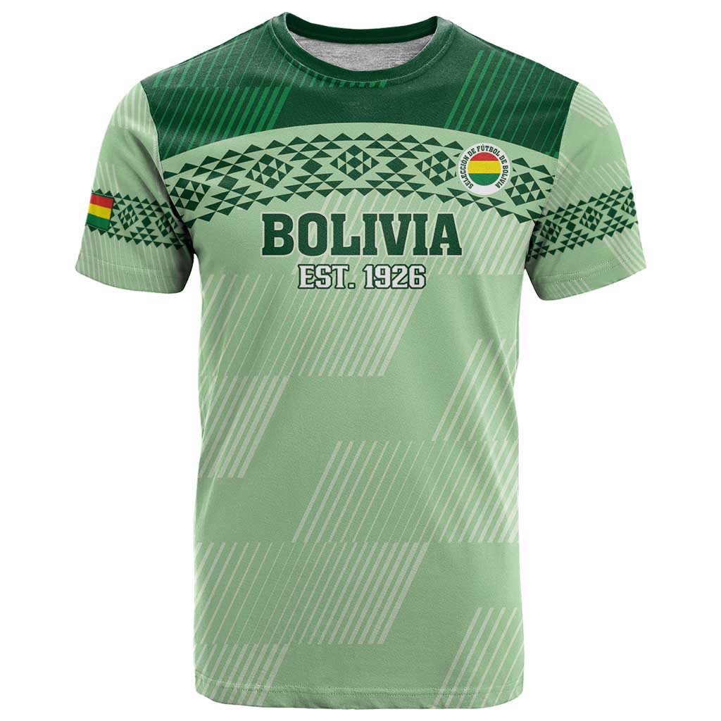 Custom La Verde Bolivia Football T Shirt Est 1926 Newest Version - Wonder Print Shop