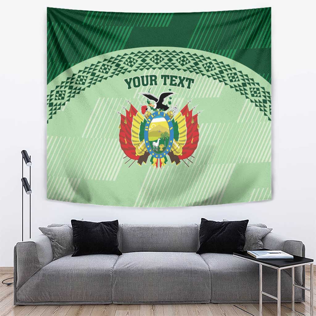 Custom La Verde Bolivia Football Tapestry Est 1926 Newest Version