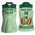 Custom La Verde Bolivia Football Women Sleeveless Polo Shirt Est 1926 Newest Version - Wonder Print Shop