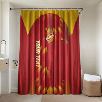 Custom Spain Rugby 2026 Bathroom Set Vamos Los Leones Red Version
