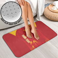 Custom Spain Rugby 2026 Bathroom Set Vamos Los Leones Red Version