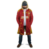Custom Spain Rugby 2026 Cloak Vamos Los Leones Red Version
