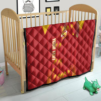 Custom Spain Rugby 2026 Quilt Vamos Los Leones Red Version