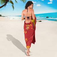 Custom Spain Rugby 2026 Sarong Vamos Los Leones Red Version