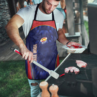 Custom Spain Rugby 2026 Apron Vamos Los Leones Blue Version