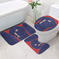 Custom Spain Rugby 2026 Bathroom Set Vamos Los Leones Blue Version