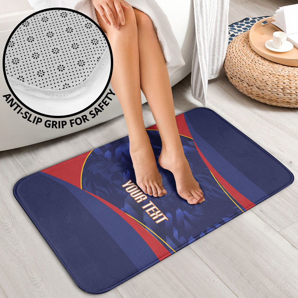 Custom Spain Rugby 2026 Bathroom Set Vamos Los Leones Blue Version