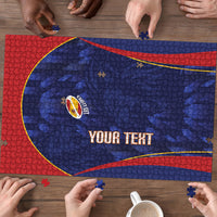 Custom Spain Rugby 2026 Puzzle Vamos Los Leones Blue Version