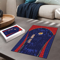 Custom Spain Rugby 2026 Puzzle Vamos Los Leones Blue Version
