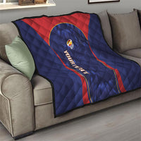 Custom Spain Rugby 2026 Quilt Vamos Los Leones Blue Version