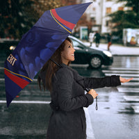 Custom Spain Rugby 2026 Umbrella Vamos Los Leones Blue Version