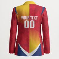 Custom Romania Rugby 2026 Blazer Stejarii Oak Leaf Symbol