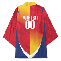 Custom Romania Rugby 2026 Kimono Stejarii Oak Leaf Symbol