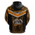 Papua New Guinea Rugby Hoodie Lae Snax Tigers PNG Polynesian Pattern - Wonder Print Shop