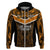 Custom Papua New Guinea Rugby Hoodie Lae Snax Tigers PNG Polynesian Pattern - Wonder Print Shop