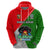 Papua New Guinea Rugby Hoodie Rabaul Gurias PNG Polynesian Pattern - Wonder Print Shop