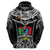 Custom Papua New Guinea Rugby Hoodie Mendi Muruks PNG Polynesian Pattern - Wonder Print Shop