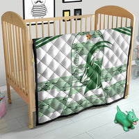 Zimbabwe Rugby Custom Quilt Come On Sables White Version - Wonder Print Shop