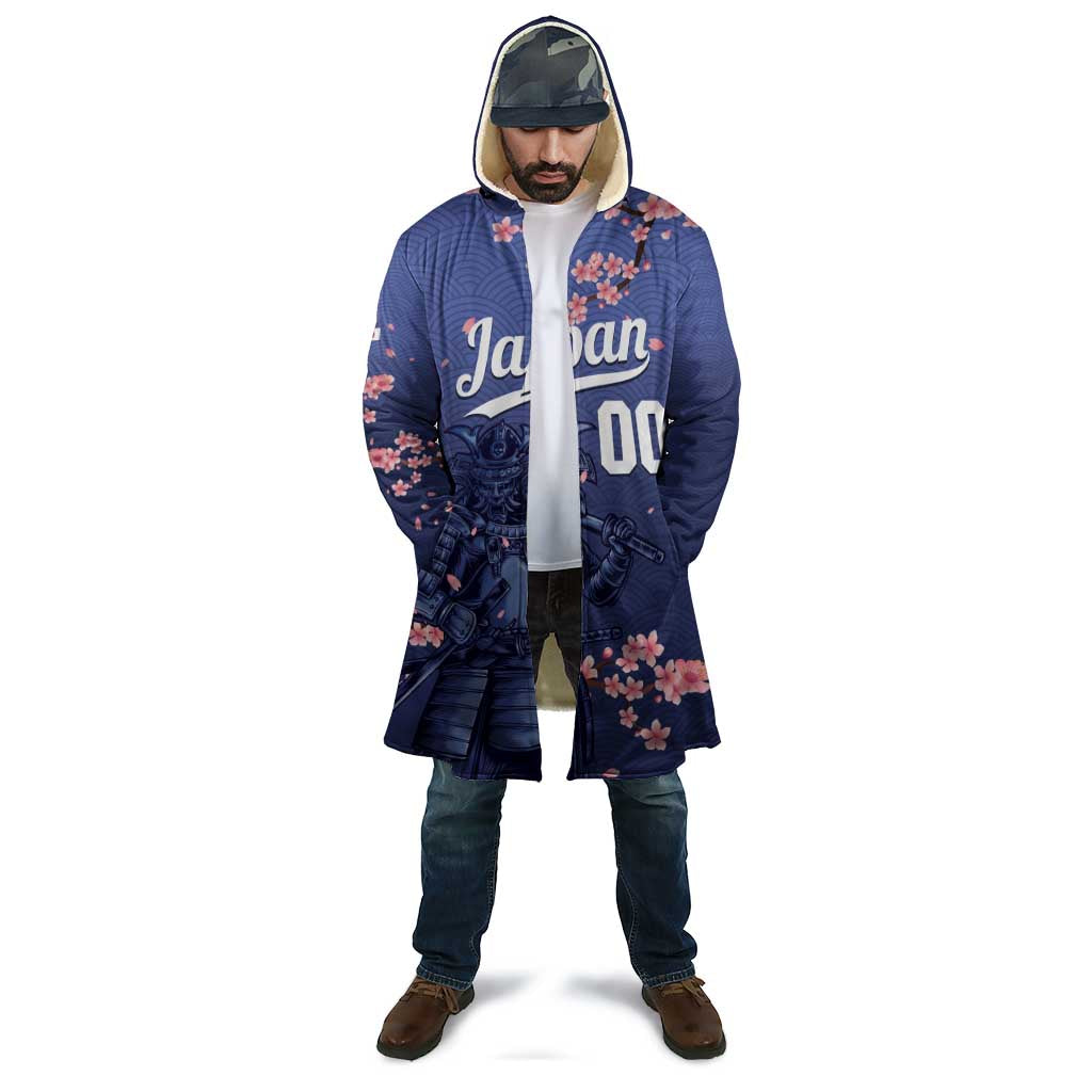 Japan 2026 Baseball Custom Cloak Come On Samurai Sakura Pattern - Wonder Print Shop