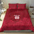 Custom England Rugby 2025 Bedding Set Go Champions Red Rose