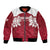 Custom England Rugby 2025 Bomber Jacket Go Champions Red Rose