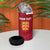 Custom England Rugby 2025 4 in 1 Can Cooler Tumbler Go Champions Red Rose