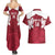 Custom England Rugby 2025 Couples Matching Summer Maxi Dress and Hawaiian Shirt Go Champions Red Rose