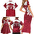 Custom England Rugby 2025 Family Matching Short Sleeve Bodycon Dress and Hawaiian Shirt Go Champions Red Rose - Wonder Print Shop