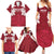 Custom England Rugby 2025 Family Matching Summer Maxi Dress and Hawaiian Shirt Go Champions Red Rose - Wonder Print Shop