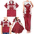 Custom England Rugby 2025 Family Matching Tank Maxi Dress and Hawaiian Shirt Go Champions Red Rose - Wonder Print Shop