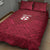 Custom England Rugby 2025 Quilt Bed Set Go Champions Red Rose