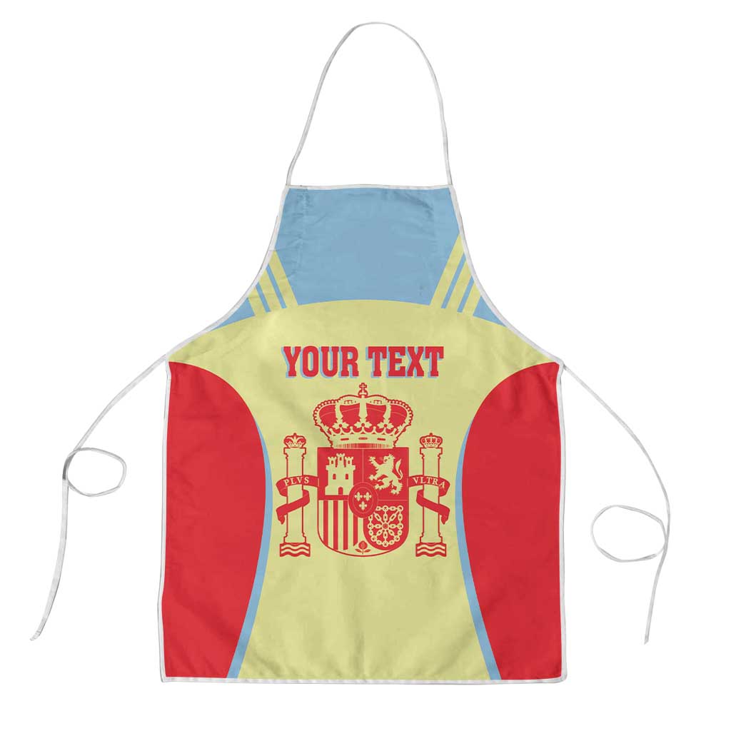 Spain 2026 Football Custom Apron Espana La Roja Sporty Style