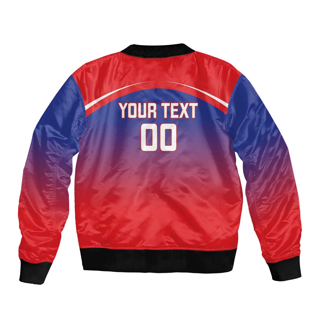 Custom Bengaluru India Cricket Bomber Jacket Go Champions