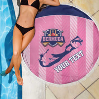 Custom Bermuda Cricket Beach Blanket Go Gombey Warriors