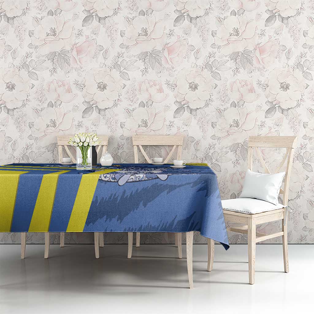 Custom The Bahamas Cricket Tablecloth Come On Bahamian