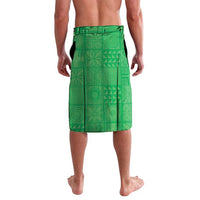 Custom Nigeria Cricket Lavalava Go Yellow Greens - Wonder Print Shop