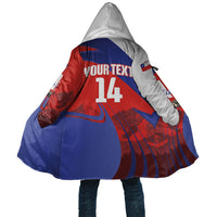Custom Chile Rugby 2026 Cloak Vamos Los Condores Red Version