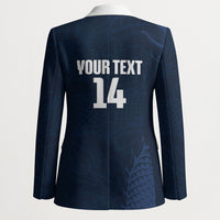 Custom Hong Kong Rugby 2026 Blazer Go Dragon Blue Version