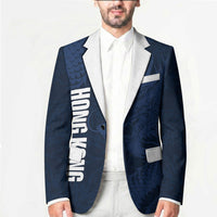 Custom Hong Kong Rugby 2026 Blazer Go Dragon Blue Version