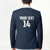 Custom Hong Kong Rugby 2026 Blazer Go Dragon Blue Version