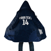 Custom Hong Kong Rugby 2026 Cloak Go Dragon Blue Version