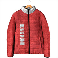 Custom Hong Kong Rugby 2026 Padded Jacket Go Dragon Red Version
