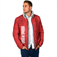 Custom Hong Kong Rugby 2026 Padded Jacket Go Dragon Red Version