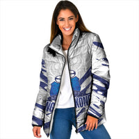 Custom Hong Kong Rugby 2026 Padded Jacket Go Dragon White Version