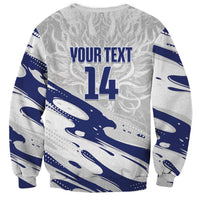 Custom Hong Kong Rugby 2026 Sweatshirt Go Dragon White Version