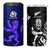 New Zealand and Scotland Rugby 4 in 1 Can Cooler Tumbler All Black Maori With Thistle Together - Wonder Print Shop