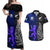 New Zealand and Scotland Rugby Couples Matching Off Shoulder Maxi Dress and Hawaiian Shirt All Black Maori With Thistle Together - Wonder Print Shop