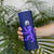 New Zealand and Scotland Rugby Skinny Tumbler All Black Maori With Thistle Together - Wonder Print Shop