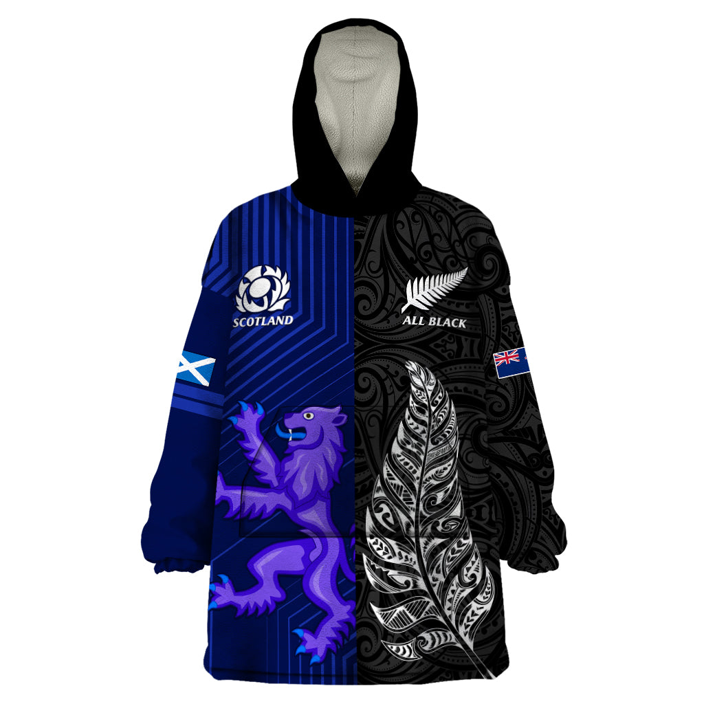 new-zealand-and-scotland-rugby-wearable-blanket-hoodie-all-black-maori-with-thistle-together